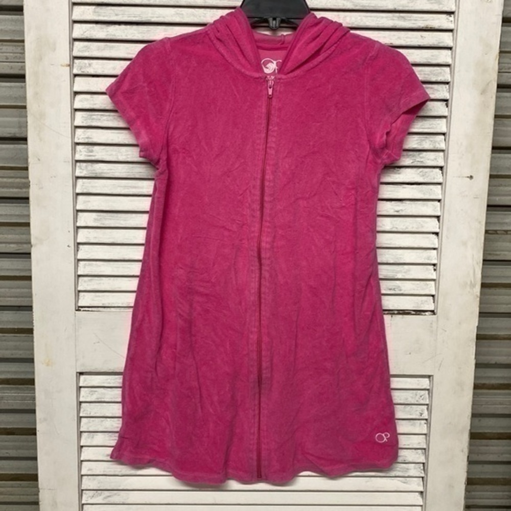 OP Zip Front Hooded Swimsuit Cover size XL